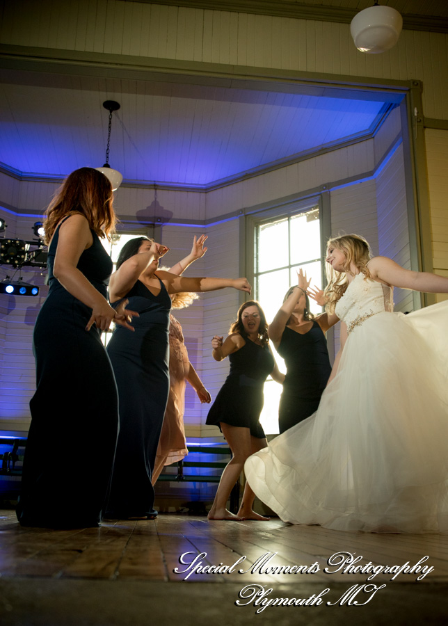 Shelby & Seth at Chelsea Depot Train Station Chelsea MI wedding photography