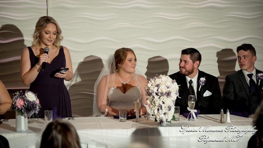 Courtnie & Michael at Arnaldo's Banquet Center Riverview MI wedding photography