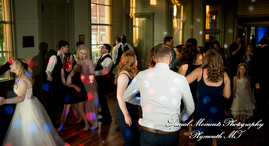 Chelsea Depot Train Station Chelsea MI wedding photograph