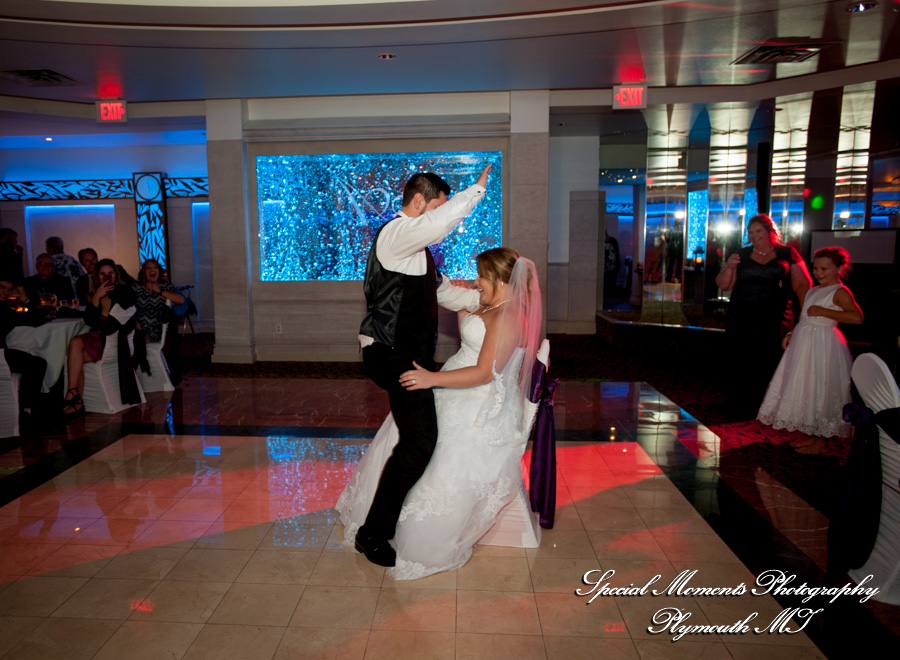 Courtnie & Michael at Arnaldo's Banquet Center Riverview MI wedding photography