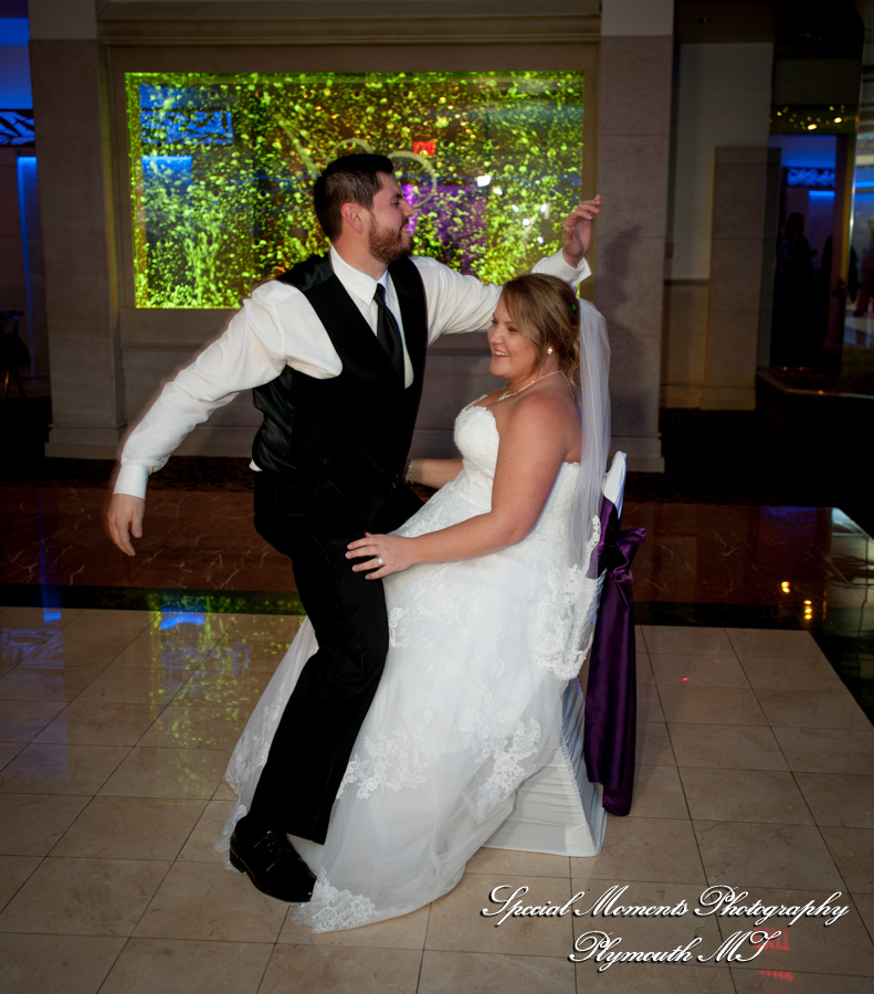 Courtnie & Michael at Arnaldo's Banquet Center Riverview MI wedding photography