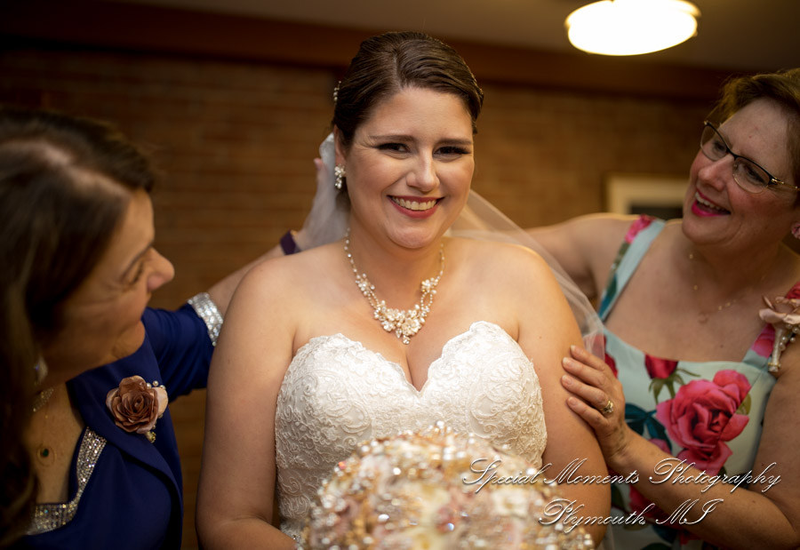 Katherine & Darin at Our Lady of Victory Northville MI wedding photography