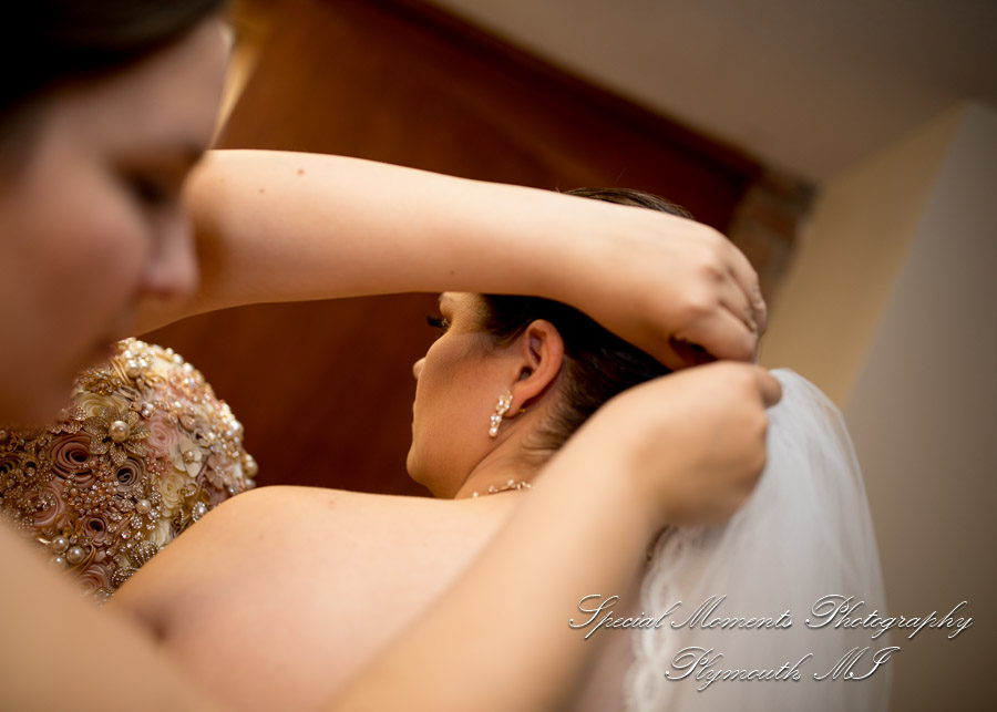 Katherine & Darin at Our Lady of Victory Northville MI wedding photography