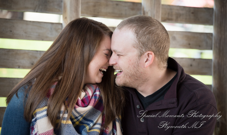 Danielle & Jack at Kensington Metro Park Milford MI engagement photography