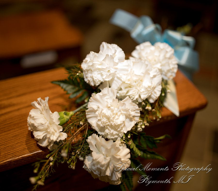 Katherine & Darin at Our Lady of Victory Northville MI wedding photography
