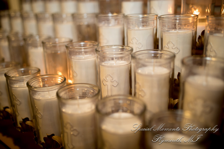 Katherine & Darin at Our Lady of Victory Northville MI wedding photography