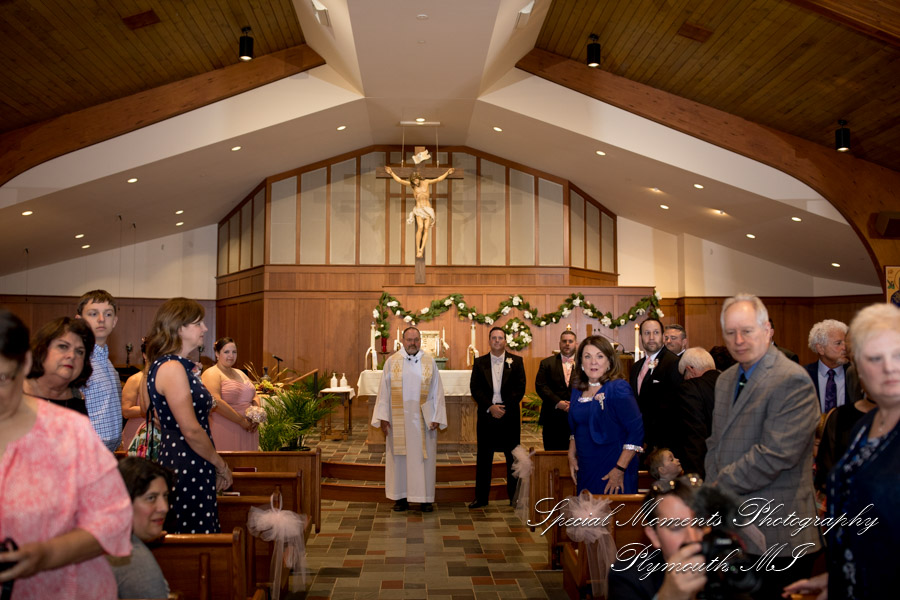Katherine & Darin at Our Lady of Victory Northville MI wedding photography
