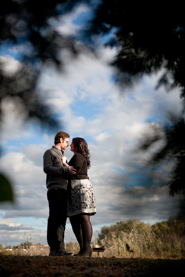 Stephanie & Tristan at Robert H Long Park Commerce Twp MI engagement photography