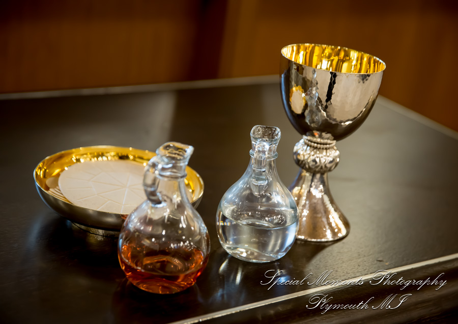 Christina & Robert at St. Kenneth Plymouth MI wedding photography