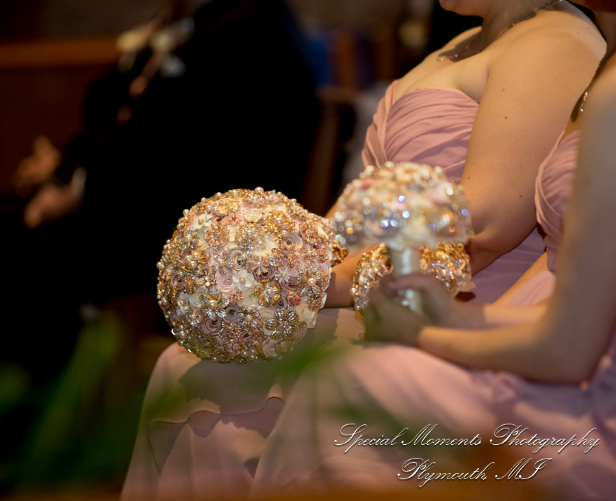 Katherine & Darin at Our Lady of Victory Northville MI wedding photography