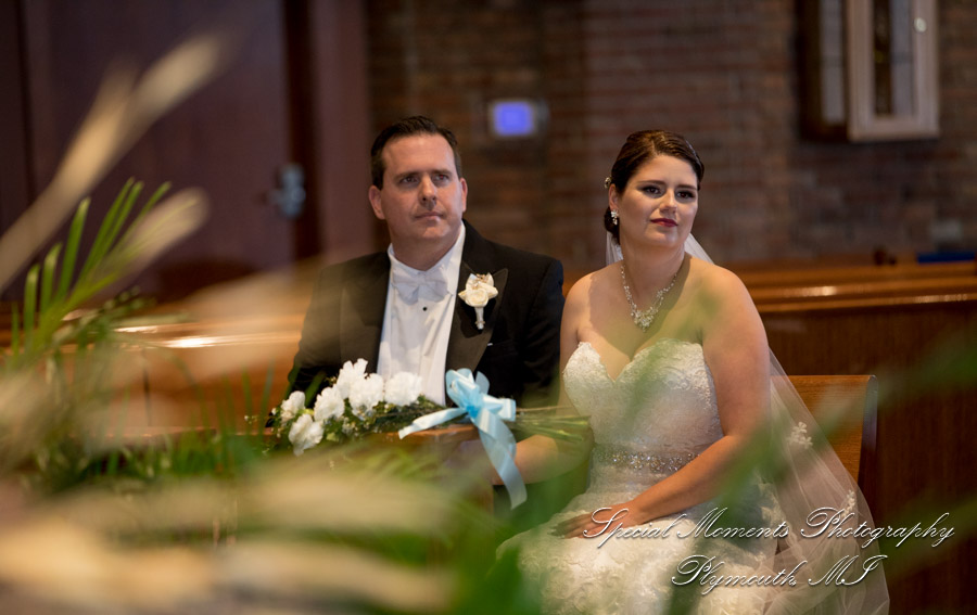 Katherine & Darin at Our Lady of Victory Northville MI wedding photography