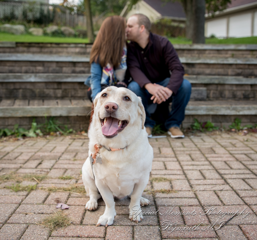 Danielle & Jack at Kensington Metro Park Milford MI engagement photography