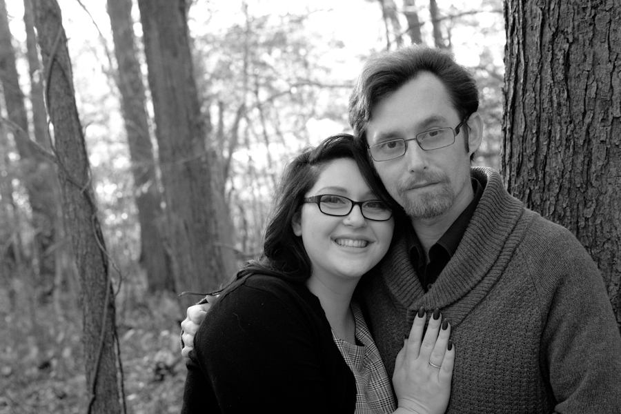 Stephanie & Tristan at Robert H Long Park Commerce Twp MI engagement photography