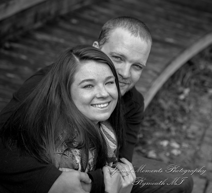 Danielle & Jack at Kensington Metro Park Milford MI engagement photography