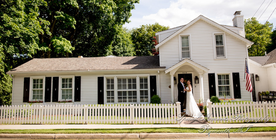 Katherine & Darin at Downtown Northville MI wedding photography