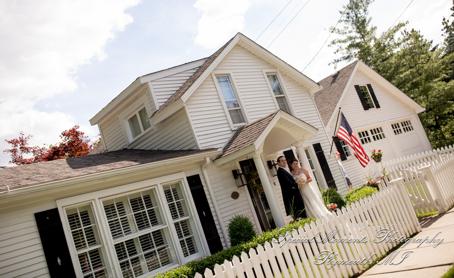 Katherine & Darin at Downtown Northville MI wedding photography