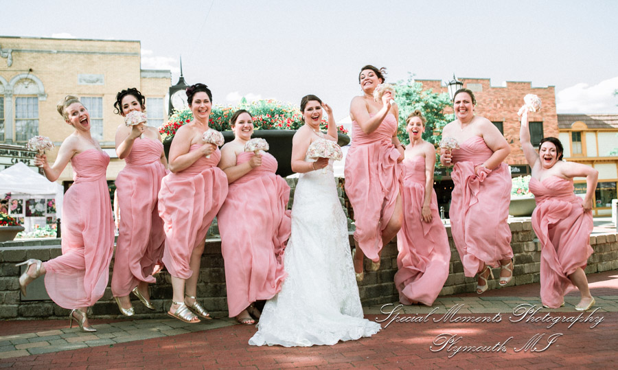 Katherine & Darin at Downtown Northville MI wedding photography