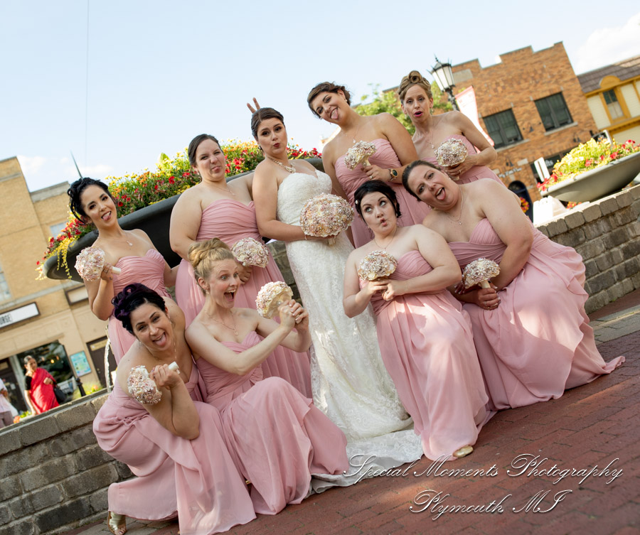 Katherine & Darin at Downtown Northville MI wedding photography