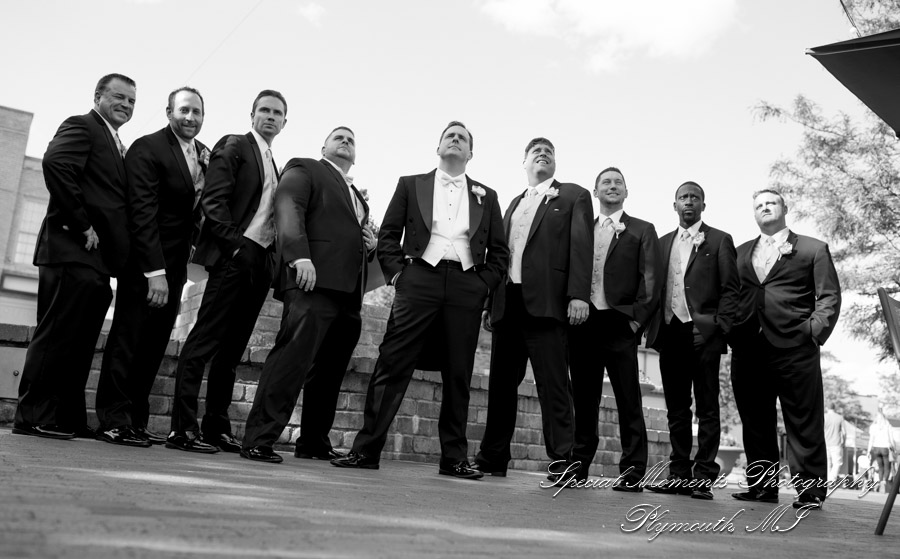 Katherine & Darin at Downtown Northville MI wedding photography