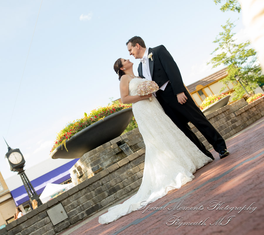 Katherine & Darin at Downtown Northville MI wedding photography