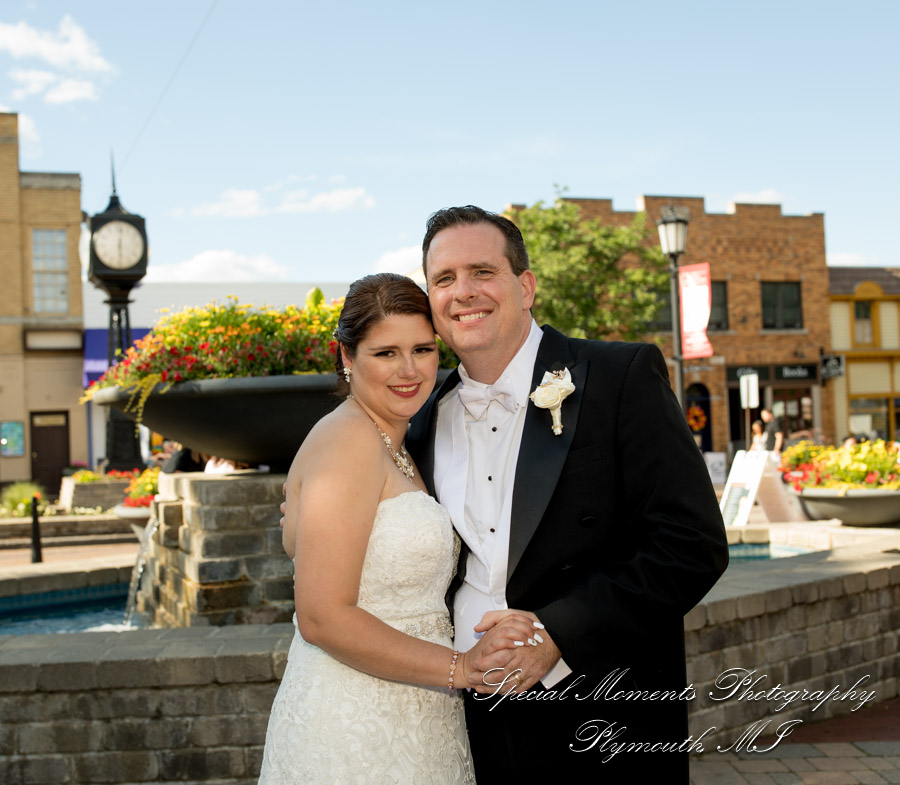 Katherine & Darin at Downtown Northville MI wedding photography