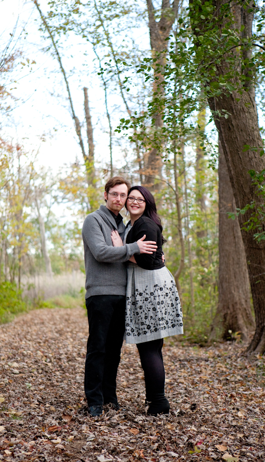 Stephanie & Tristan at Robert H Long Park Commerce Twp MI engagement photography