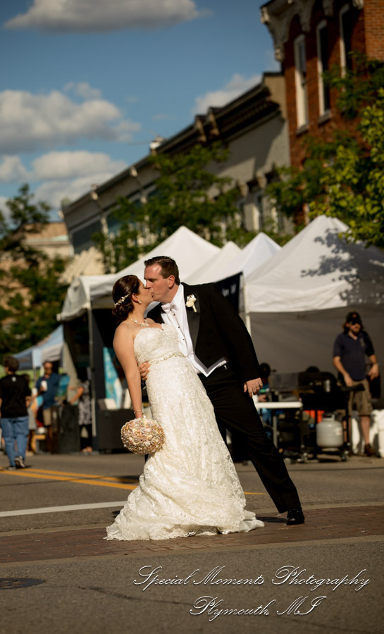 Katherine & Darin at Downtown Northville MI wedding photography