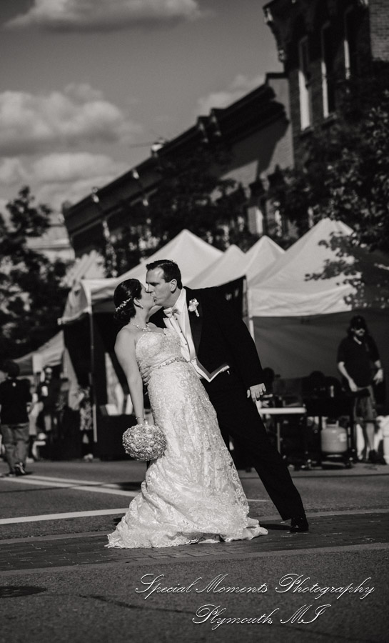 Katherine & Darin at Downtown Northville MI wedding photography