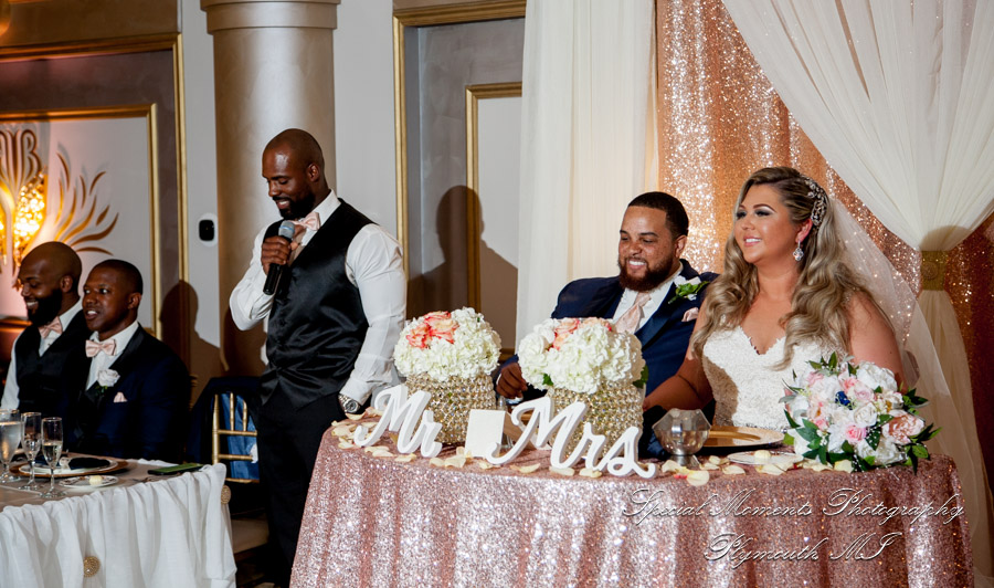 Kaitlin & Niko at The Bentley Banquet Hall Wyandotte MI wedding photography