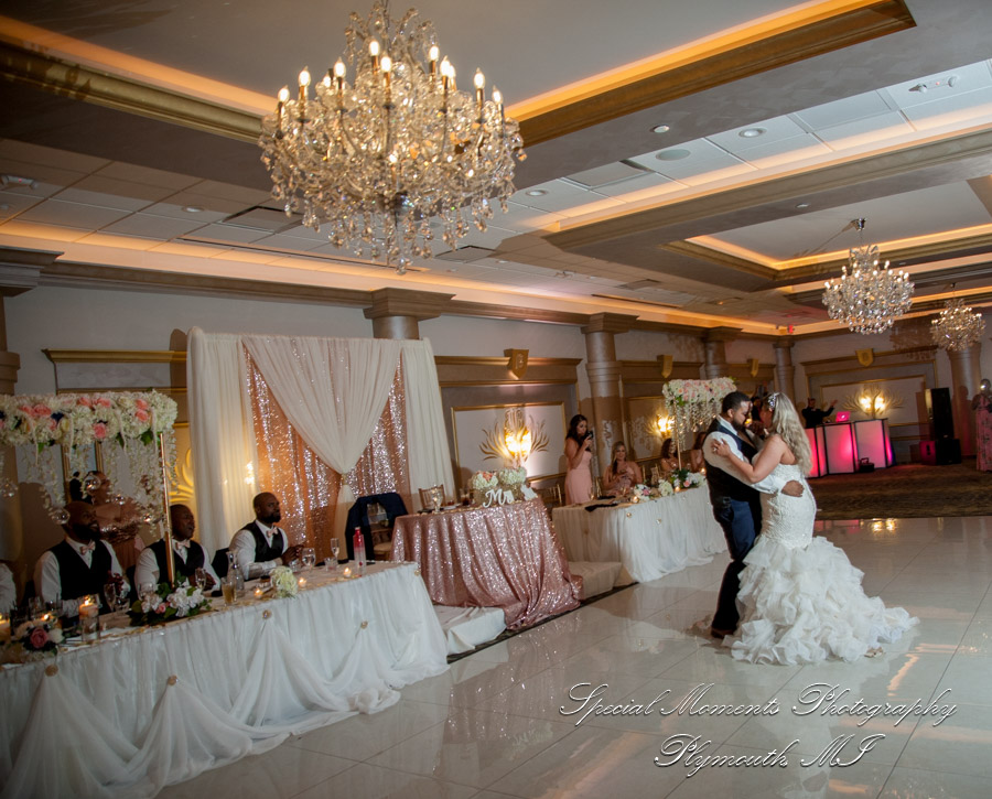 Kaitlin & Niko at The Bentley Banquet Hall Wyandotte MI wedding photography