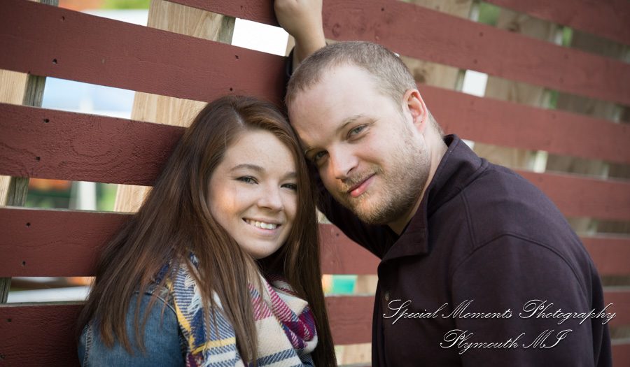 Danielle & Jack at Kensington Metro Park Milford MI engagement photography