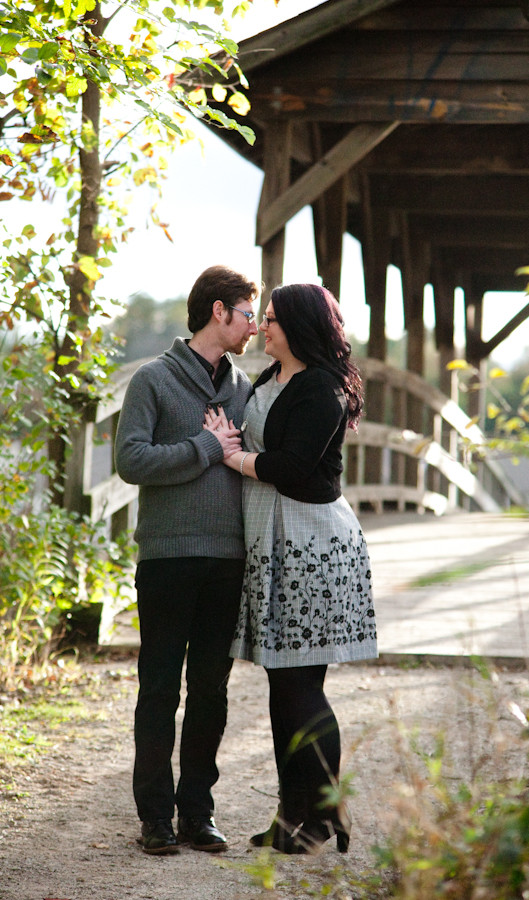 Stephanie & Tristan at Robert H Long Park Commerce Twp MI engagement photography