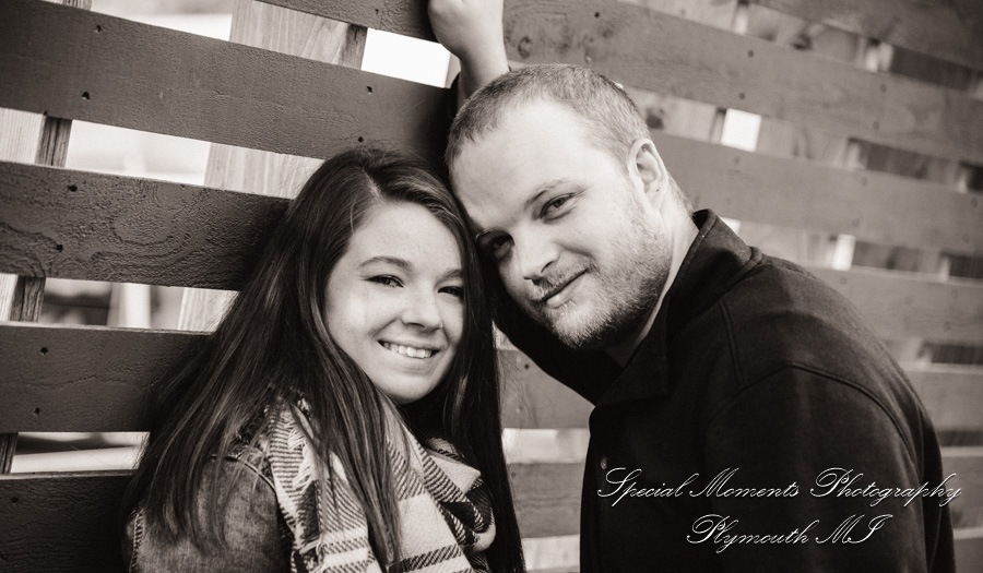 Danielle & Jack at Kensington Metro Park Milford MI engagement photography