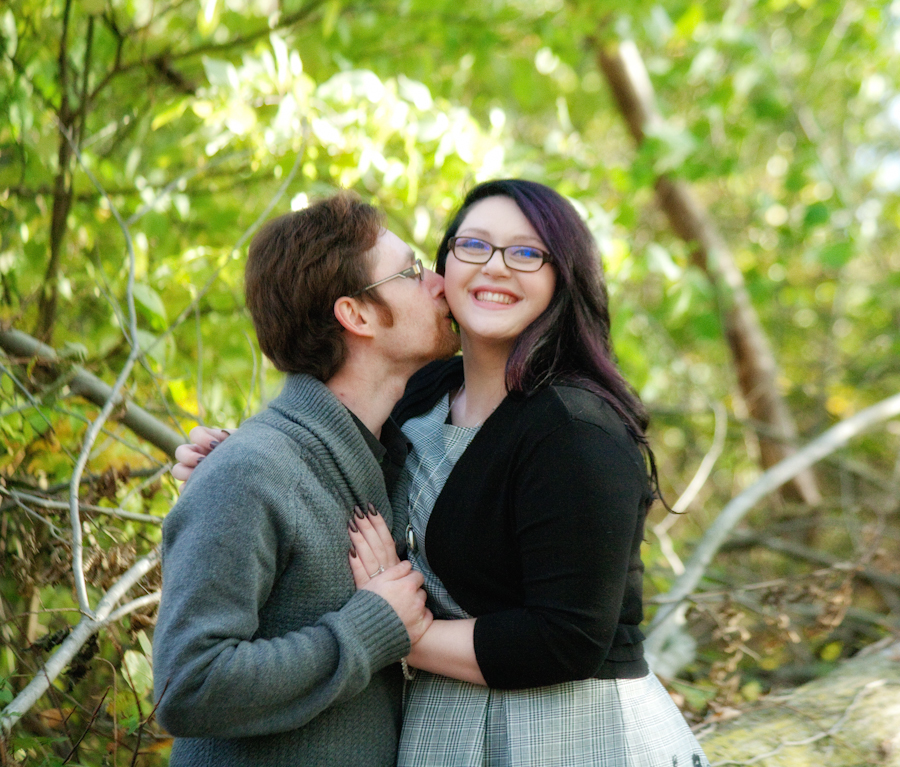 Stephanie & Tristan at Robert H Long Park Commerce Twp MI engagement photography