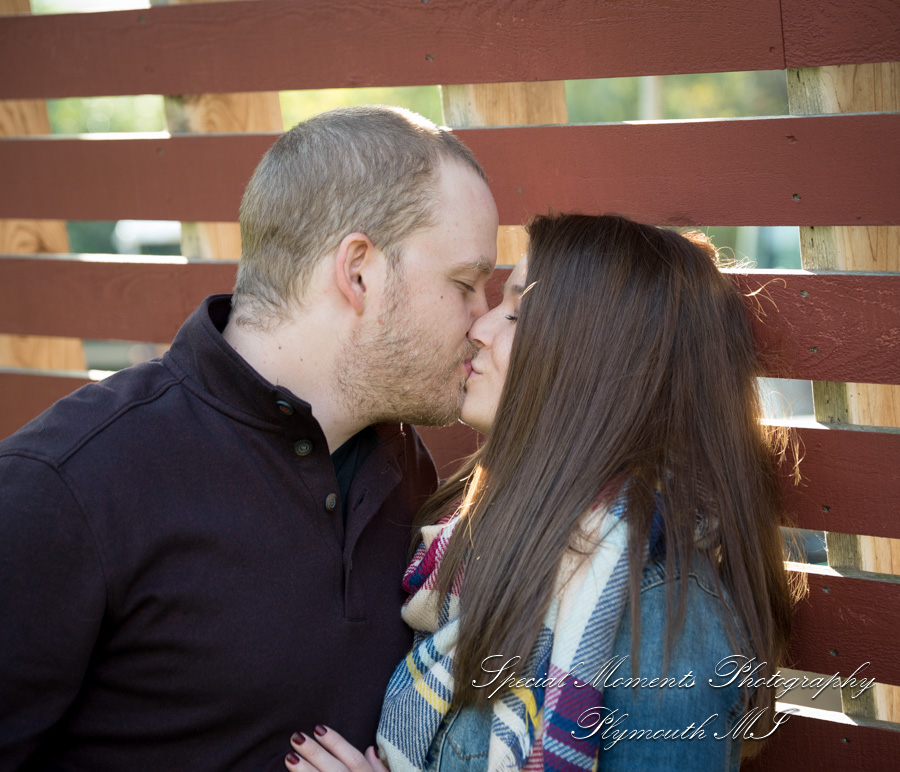 Danielle & Jack at Kensington Metro Park Milford MI engagement photography