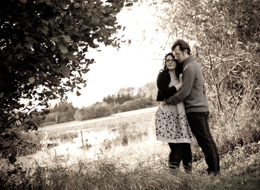 Stephanie & Tristan at Robert H Long Park Commerce Twp MI engagement photography