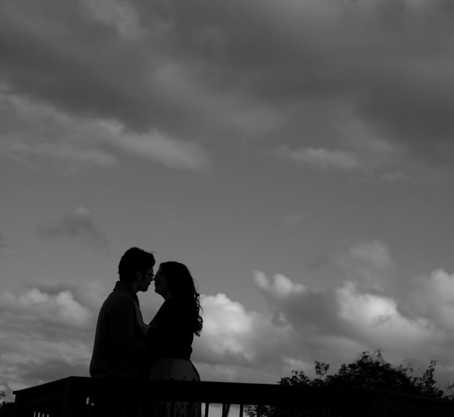 Stephanie & Tristan at Robert H Long Park Commerce Twp MI engagement photography