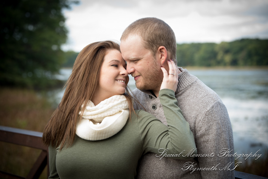Danielle & Jack at Kensington Metro Park Milford MI engagement photography