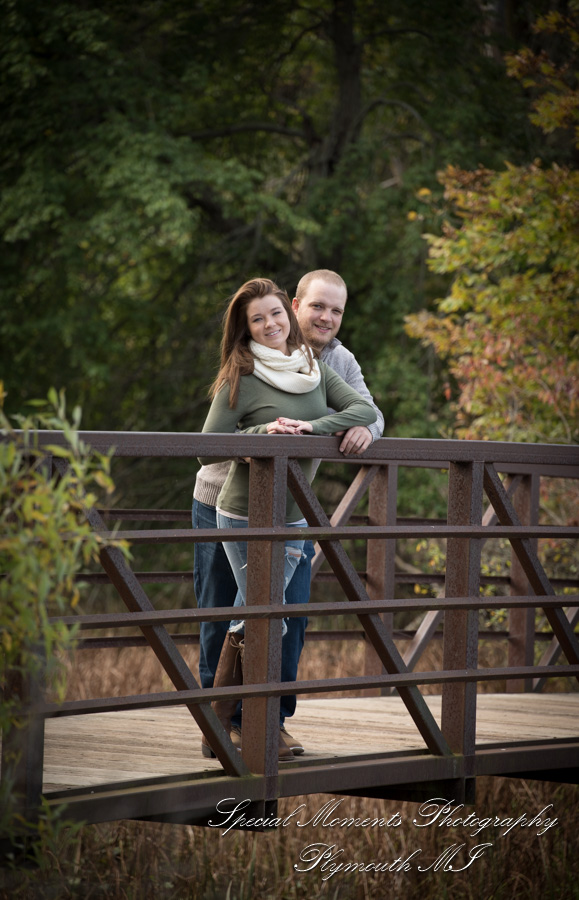 Danielle & Jack at Kensington Metro Park Milford MI engagement photography
