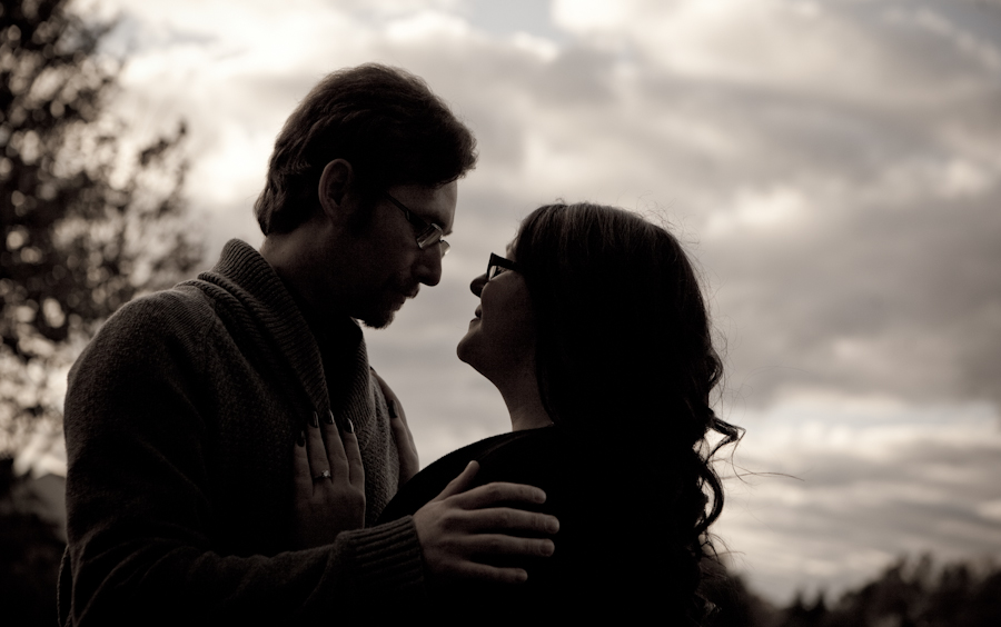 Stephanie & Tristan at Robert H Long Park Commerce Twp MI engagement photography