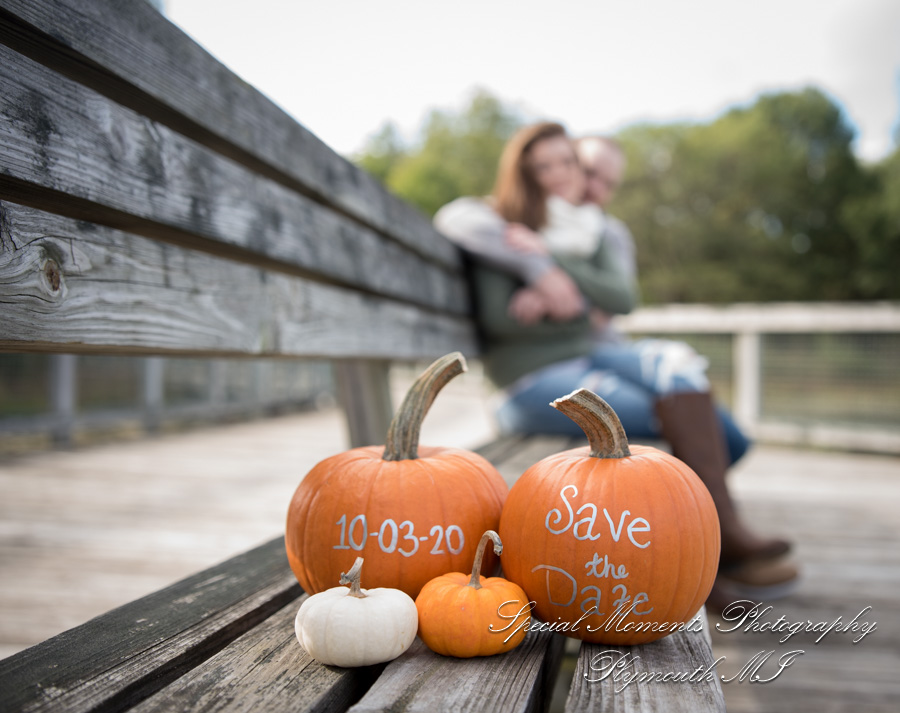 Danielle & Jack at Kensington Metro Park Milford MI engagement photography