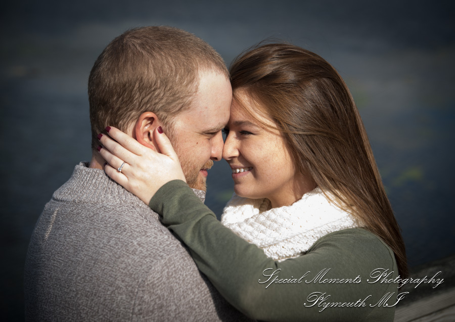 Danielle & Jack at Kensington Metro Park Milford MI engagement photography