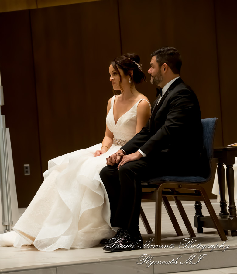 Christina & Robert at St. Kenneth Plymouth MI wedding photography