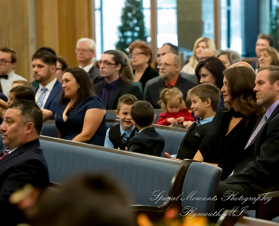 Christina & Robert at St. Kenneth Plymouth MI wedding photography