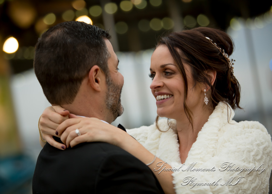 Christina & Robert at Rattlesnake Club Detroit MI wedding photography