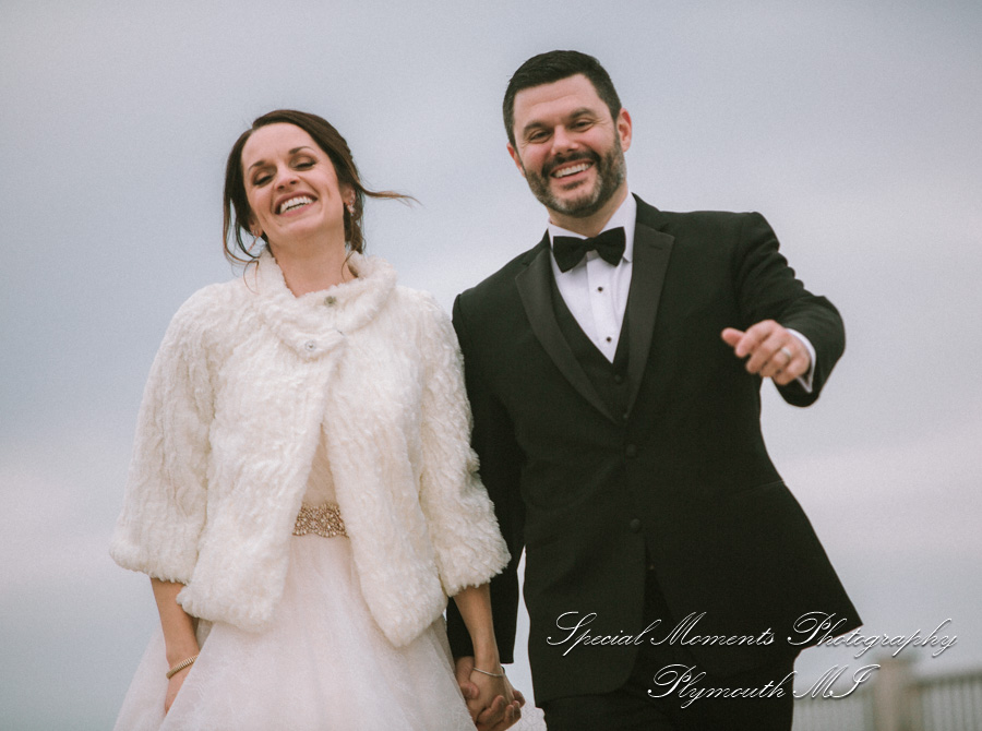 Christina & Robert at Rattlesnake Club Detroit MI wedding photography