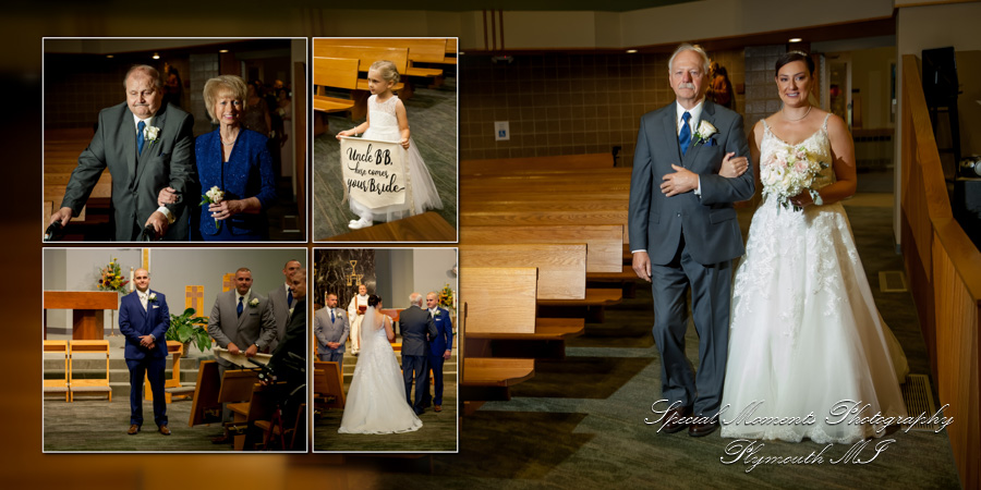 St. Colette Livonia MI wedding photograph