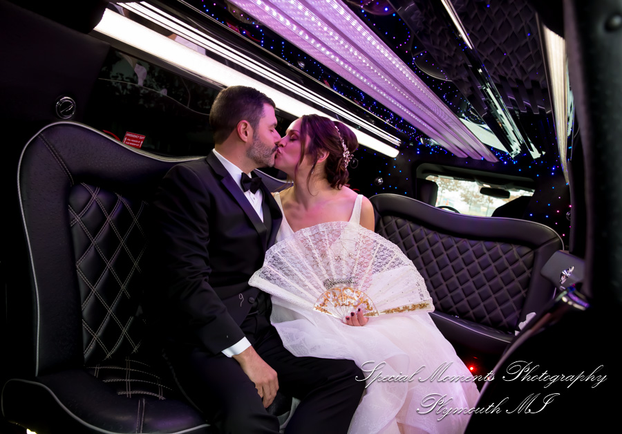 Christina & Robert at Rattlesnake Club Detroit MI wedding photography