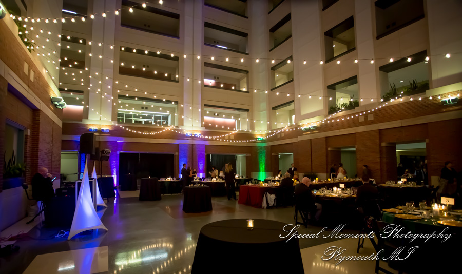 Christina & Robert at Rattlesnake Club Detroit MI wedding photography