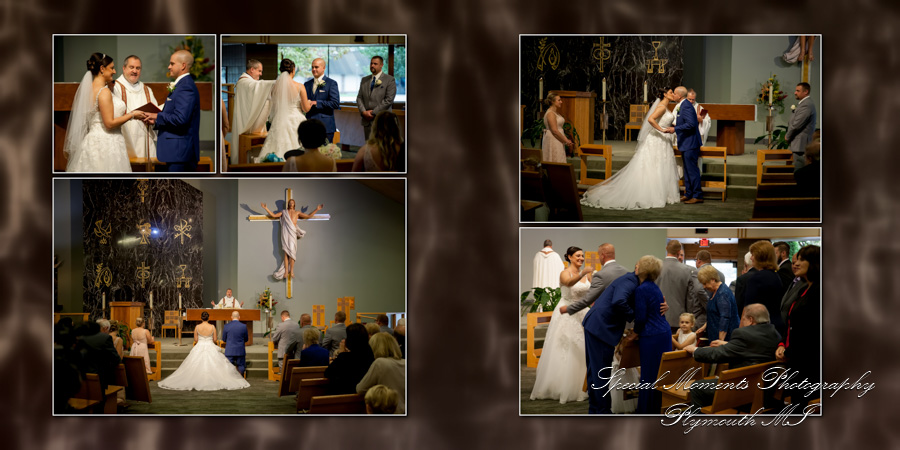 St. Colette Livonia MI wedding photograph